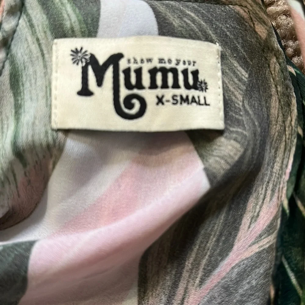 Show me your mumu size extra small Bronte open side dress - Picture 2 of 6